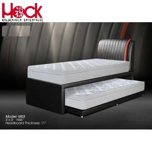 Single Divan Bed With Pull Out 03