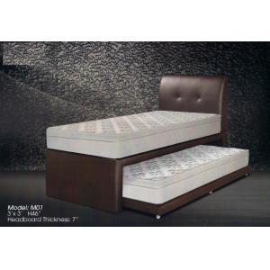 Single Divan Bed With Pull Out 01