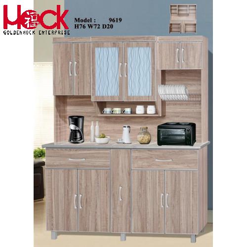 6FT Kitchen Cabinet 9619