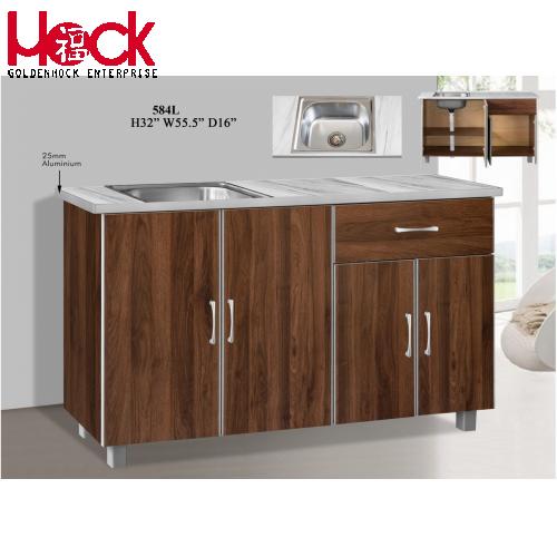56" Sink Cabinet 584-Left / 585-Right